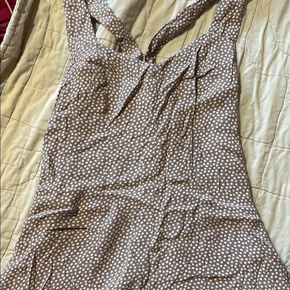 Polka dot romper